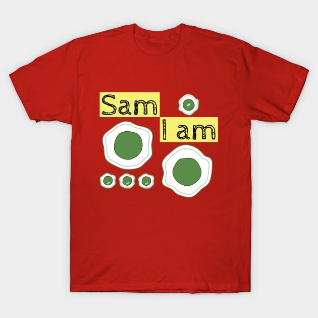 Green Eggs T-Shirt by AnjPrint